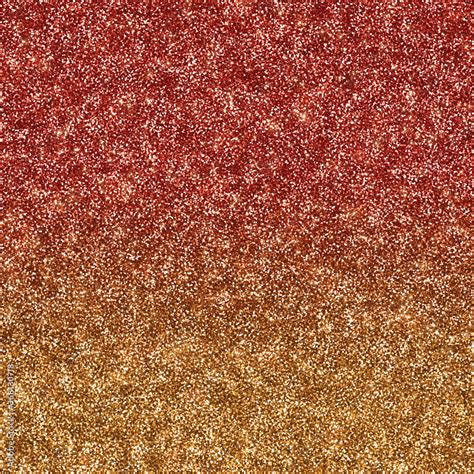 Red Orange Gold Ombre Autumn Fall Theme Color Glitter Texture Gradient
