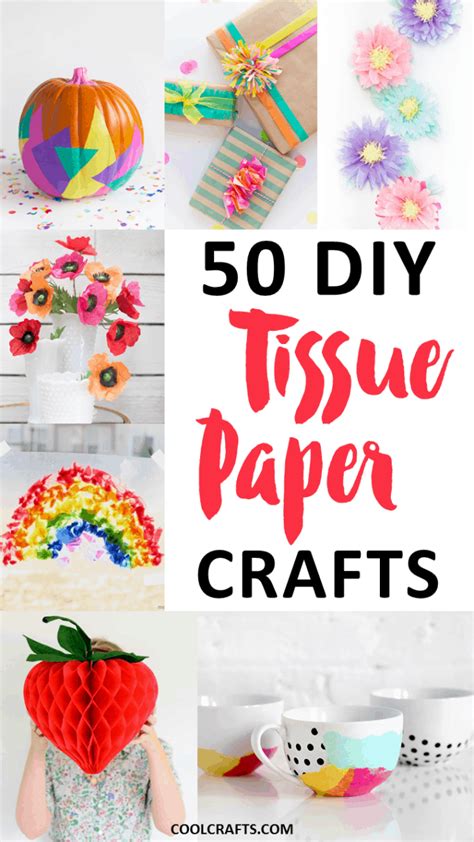 Tissue Paper Crafts 50 Diy Ideas You Can Make With The Kids • Cool Crafts