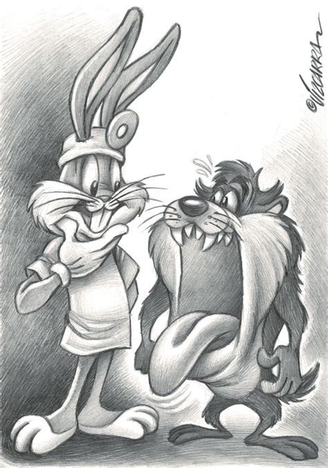 Pencil Drawings Of Looney Tunes Characters