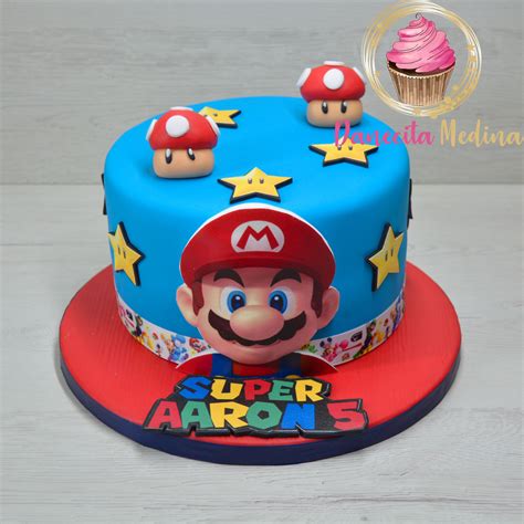 Mario Bros Fondant Cake Cumple De Mario Bros Pastel De Cumpleaños