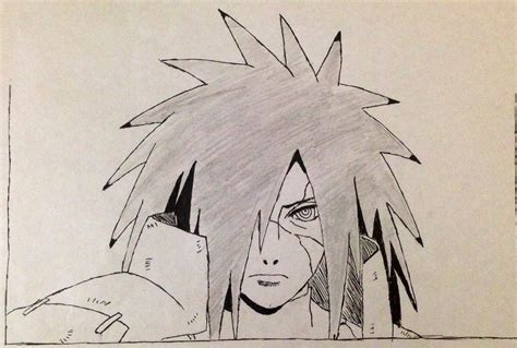 How To Draw Madara Uchiha Step By Step Sasuke Is Also One Of The Last