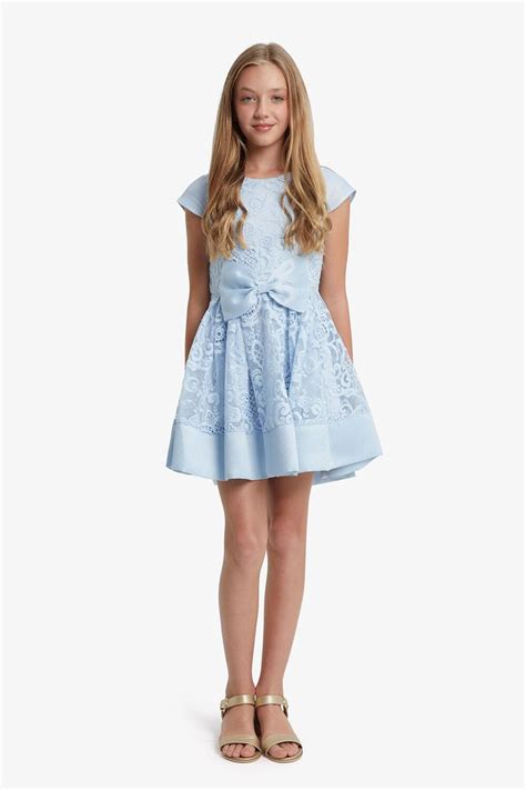 Ava Starlet Dress In Sky Blue In 2024 Dress Teen Girl Dresses Teen