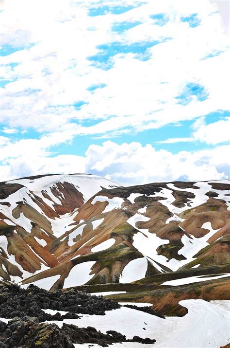 Free Download Hd Wallpaper Landmannalaugar Iceland Mountain Cloud