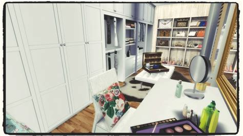 Bedroom With Closet Build And Decoration At Dinha Gamer Sims 4 Updates
