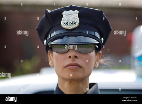 Portrait Of Police Officer Stock Photo Alamy