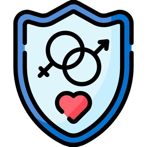 안전한 성관계 무료 의료 및 의료개 아이콘