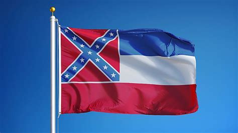 Mississippi State Flag Worldatlas