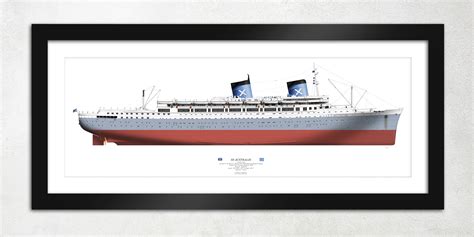 America 1959 — Oceanliner Designs And Illustration