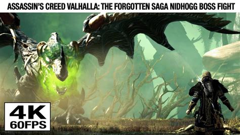 Ac Valhalla Forgotten Saga Dragon Boss Fight Nidhogg K Fps Pc