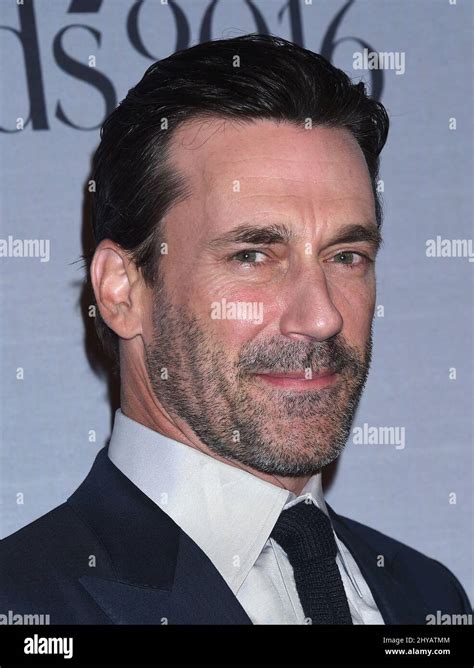 Jon Hamm Attending The Instyle Awards 2016 In Los Angeles Stock Photo