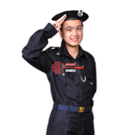 Kadet Polis Girls Uniform Or Baju Kadet Polis Perempuan Lazada
