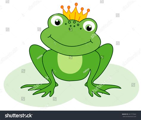 Cute Frog Prince Clipart