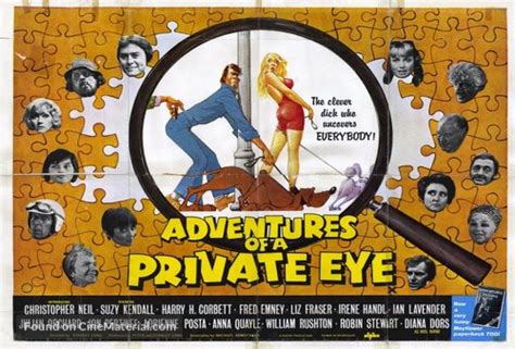 Adventures Of A Private Eye 1977 British Movie Poster