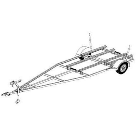 Diy Boat Trailer Blueprint Northern Tool Equipment