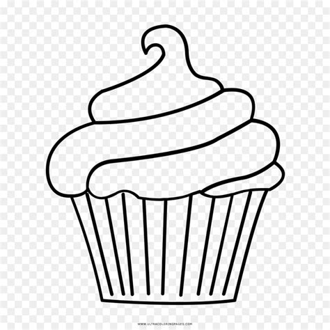 Cupcake Drawing Outline At Explore Collection Of