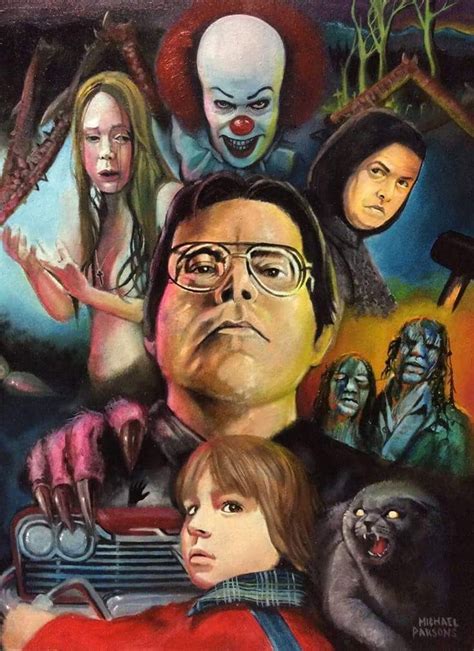Mega Book Collection Horror Movie Art Stephen King Movies Movie Art