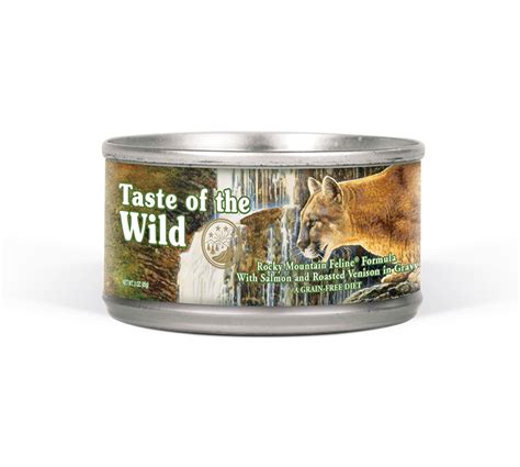 Recommended by veterinarians, this food is formulated with nutrients like those found taste of the wild is another high protein, grain free food that has become very popular with cat lovers. Taste Of The Wild Rocky Mountain Canned Cat Food | PetFlow