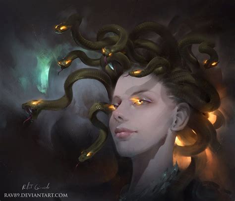 Medusa By Rav Medusa Artwork Greek Mythology Art Medusa Art