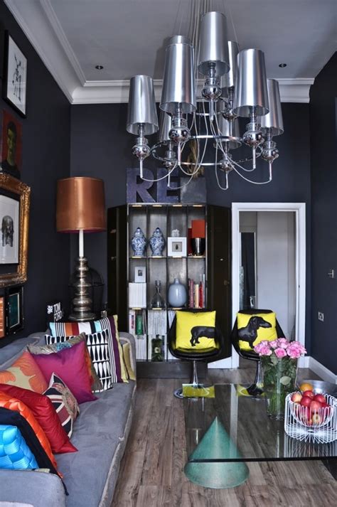 Home Interior Idea Amazing Pop Art And Art Deco London Apartment