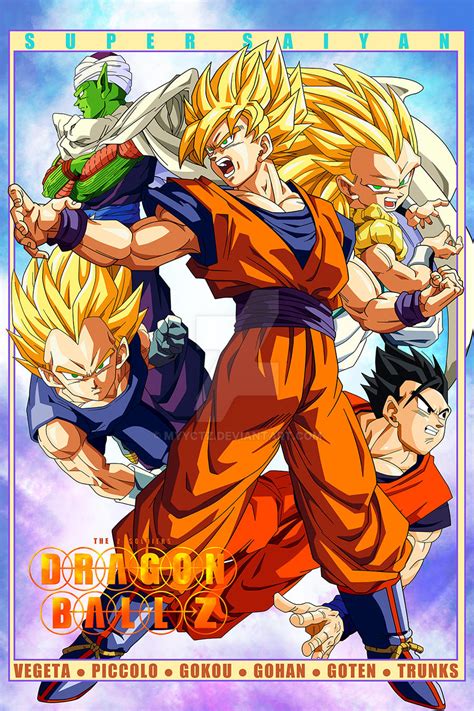Dragon Ball Z Posters By Myyctz On Deviantart