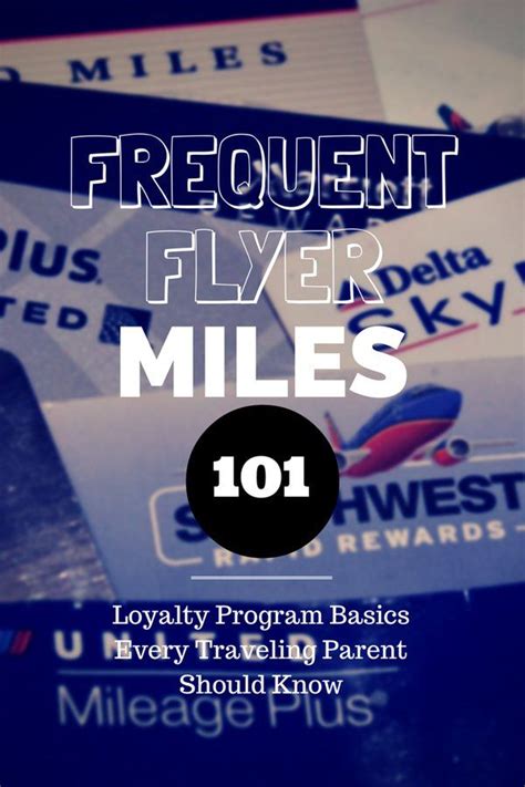 Plus, receive up to a $100 statement credit toward global entry or tsa precheck. Frequent Flyer Miles 101: Basics Every Traveling Parent Should Know | Travel, Travel rewards ...