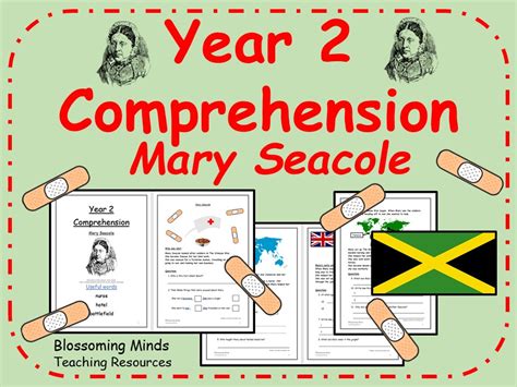 Mary Seacole Year 2 Comprehension Womens History Month Teaching