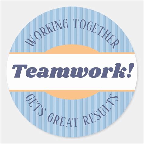 Teamwork Great Job Employee Recognition Stickers