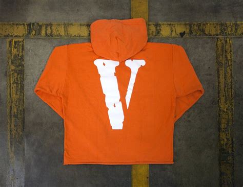 Vlone Friends Hoody White Orange Hoodies Nike Jacket Athletic Jacket