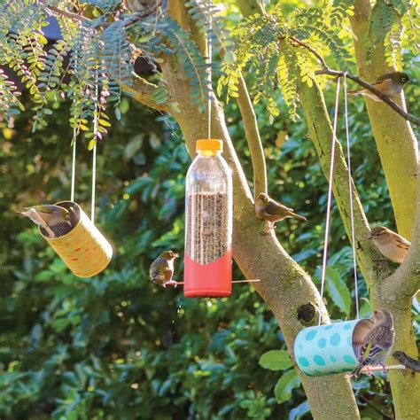 How To Make Colourful Upcycled Bird Feeders