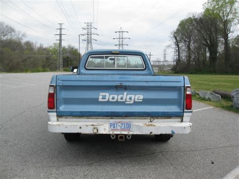 1973 Dodge D100 Adventurer Truck For Sale Photos Technical
