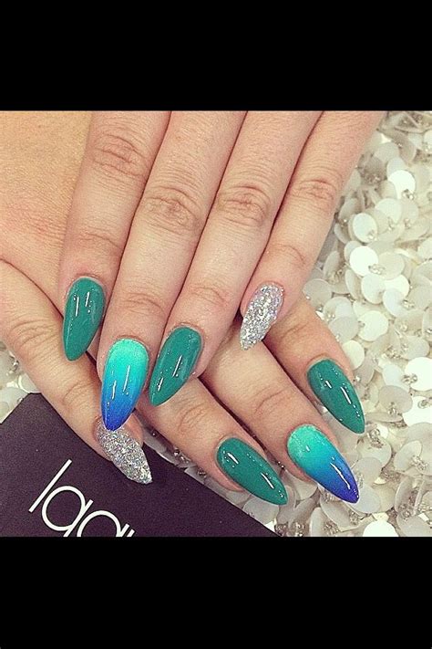 7 Amazing Blue And Green Nail Ideas For 2023 The Fshn