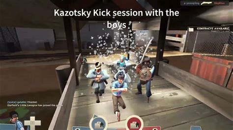 Kazotsky Kick Session With The Boys Team Fortress 2 Youtube
