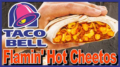 Flamin Hot Cheetos From Taco Bell Reviewing All 3