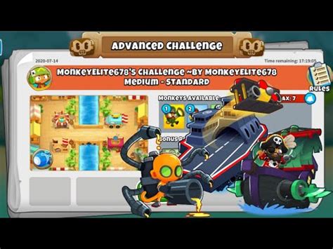 The bloons are back and better than ever! MonkeElite678's Challenge | 14 July 2020 | BDT6 Advanced ...