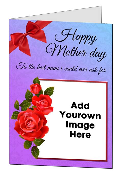 Personalised Mothers Day Card Mum Stepmum Mam Mummy Keepsake Greeting T Ebay