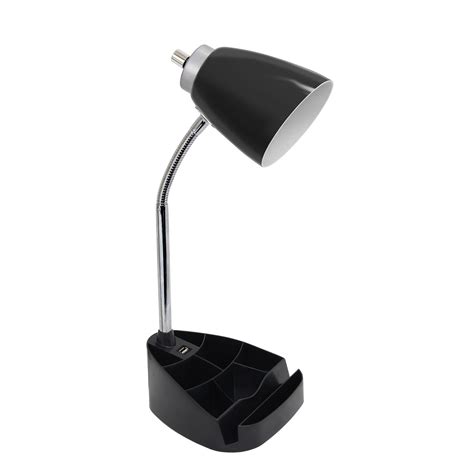 Usb desk lamps 88 results. Limelights Gooseneck Organizer Desk Lamp with USB port ...