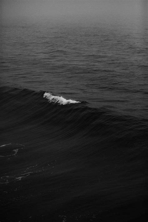 Black And White Ocean Wallpapers Top Free Black And White Ocean