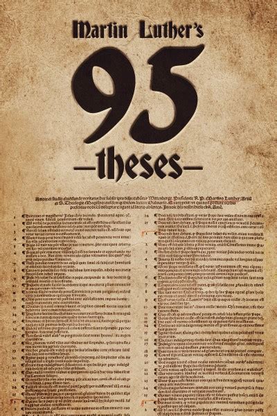 Luthers 95 Theses Olive Tree Bible Software