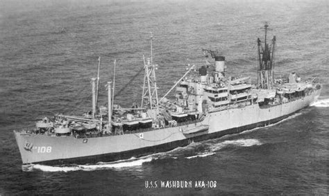 Compared to ships built before 1939, the c2s were remarkable for their speed and fuel economy. USS Washburn (AKA-108) was a Tolland-class attack cargo ...