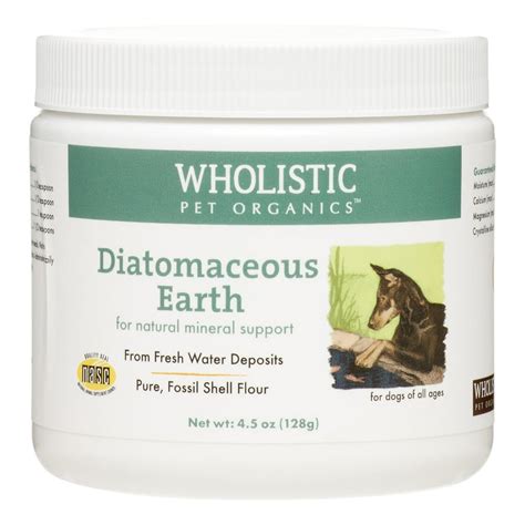 Wholistic Pet Organics Diatomaceous Earth Dog Supplement 45 Oz
