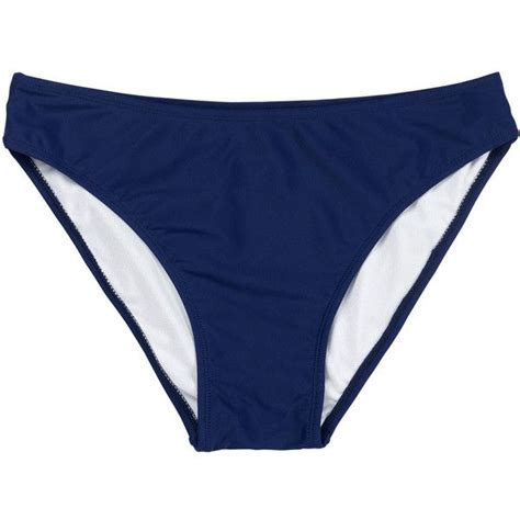 Monogrammed Ladies Navy Blue Swim Bottom Swimsuit With Monogram Bikini