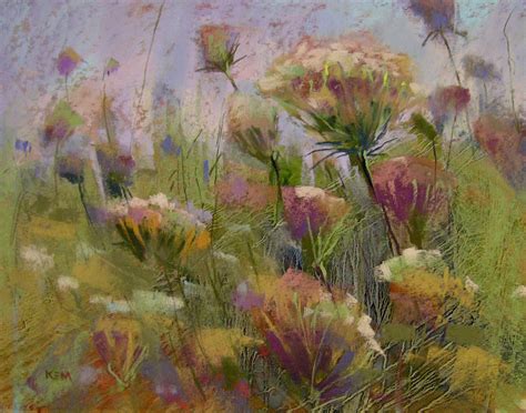 Meadow Dance Pastel By Karen Margulis Fine Art America
