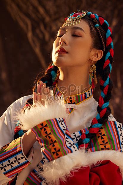 아름다운 티베트 여인들 사진 무료 다운로드 lovepik