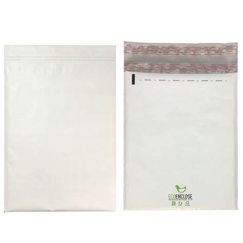 Business And Industrial 1000 12x155 White Poly Mailers Envelopes 25 Mil