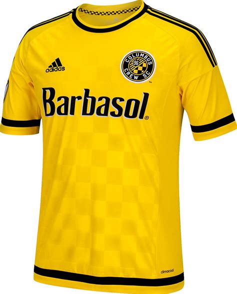 Columbus Crew 2015 Adidas Home Football Shirt 1516 Kits Football