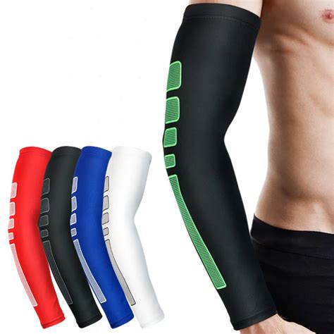 Arm Sleeve Sports Oversleeve Basketball Bicycle Running Elbow Cover Sun Uv Protective Gym