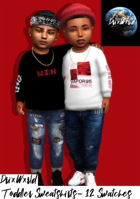 Download No Ads Sims 4 Toddler Clothes Toddler Cc Sims 4 Sims 4