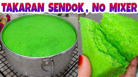 Kue bolu memiliki berbagai jenis bentuk . BOLU PANDAN KUKUS 2 TELUR, TAKARAN SENDOK DAN TANPA MIXER ...