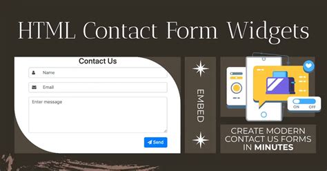 Top 7 Free Html Contact Form Widget Generators For Websites