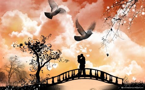 Since then, the two have been inseparable, and they often treat fans with adorable pictures of each other. Spring Love | Love Wallpapers | Romantic Wallpapers ...